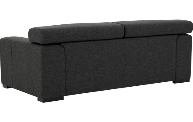 Goossens zitbank nora grijs stof - 8190705-204-04