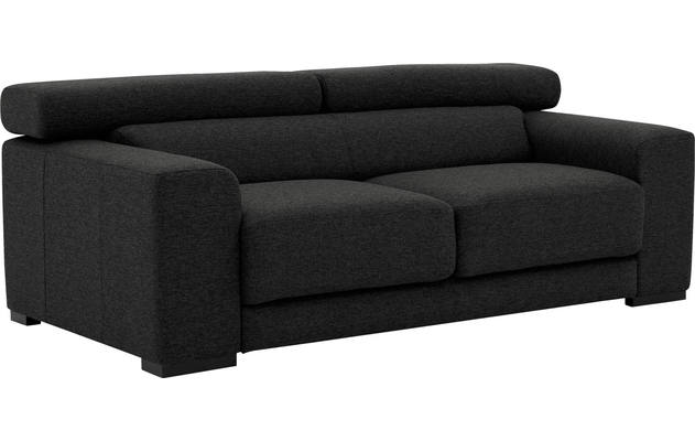 Goossens zitbank nora grijs stof - 8190705-205-03