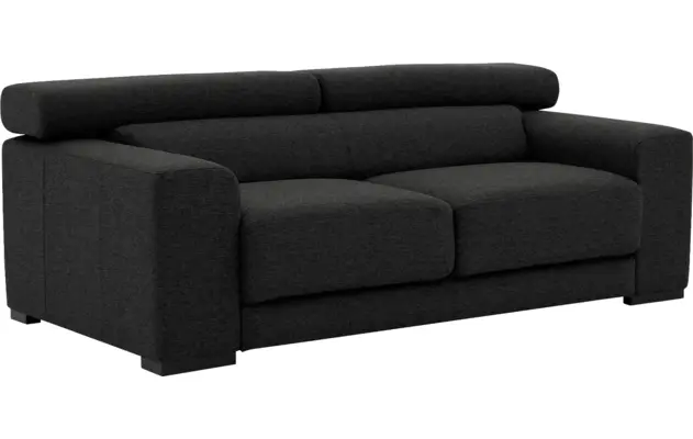 Goossens zitbank nora grijs stof - 8190705-205-03