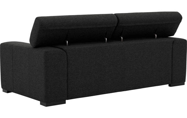 Goossens zitbank nora grijs stof - 8190705-205-05