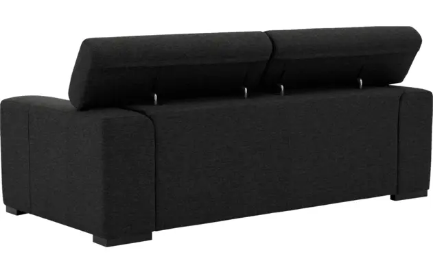 Goossens zitbank nora grijs stof - 8190705-205-05