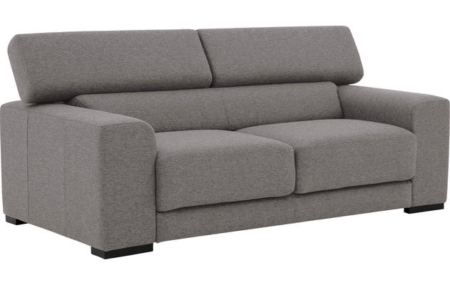Goossens zitbank nora grijs stof - 8190705-207-02