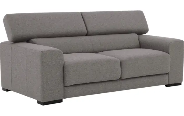 Goossens zitbank nora grijs stof - 8190705-207-02