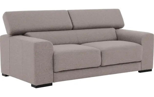 Goossens zitbank nora grijs stof - 8190705-208-02