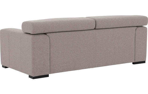 Goossens zitbank nora grijs stof - 8190705-208-04