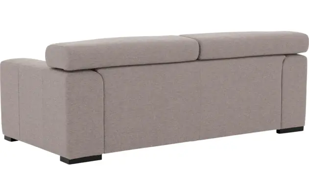 Goossens zitbank nora grijs stof - 8190705-208-04