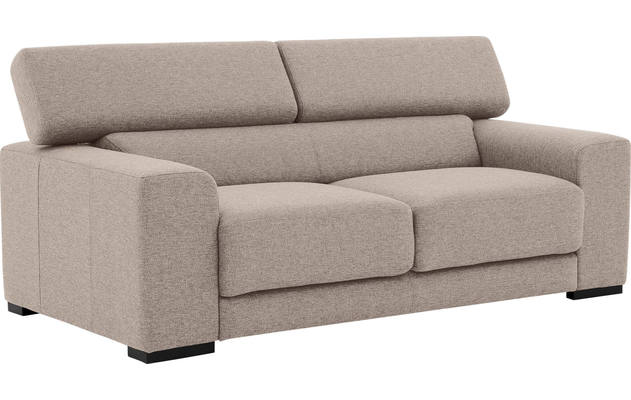 Goossens zitbank nora beige stof - 8190705-209-02