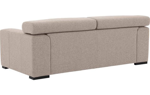 Goossens zitbank nora beige stof - 8190705-209-04