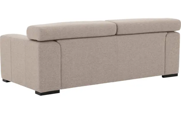 Goossens zitbank nora beige stof - 8190705-209-04