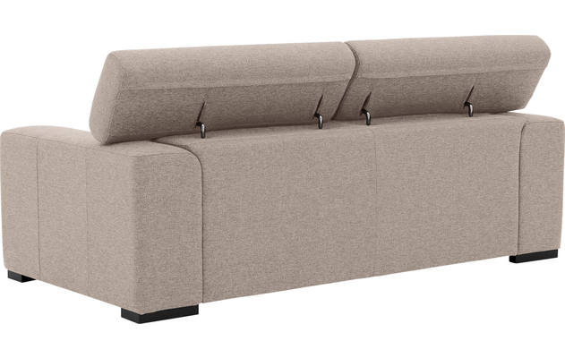 Goossens zitbank nora beige stof - 8190705-209-05