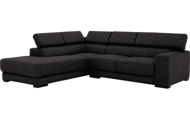 Goossens hoekbank nora grijs stof - 8190707-204-03-gespiegeld