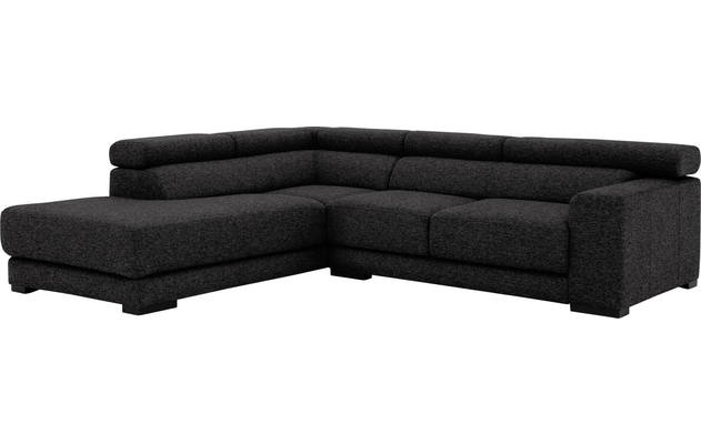 Goossens hoekbank nora grijs stof - 8190707-204-04-gespiegeld