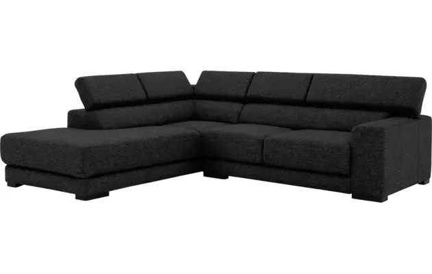 Goossens hoekbank nora grijs stof - 8190707-205-03-gespiegeld