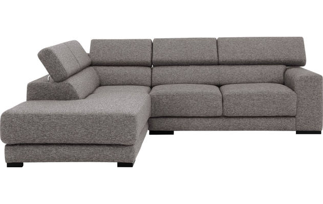 Goossens hoekbank nora grijs stof - 8190707-207-02-gespiegeld