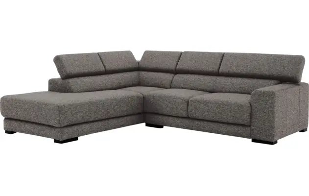 Goossens hoekbank nora grijs stof - 8190707-207-03-gespiegeld