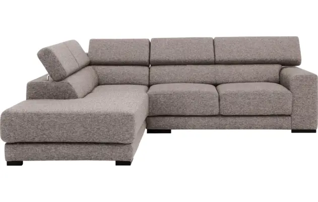Goossens hoekbank nora grijs stof - 8190707-208-02-gespiegeld