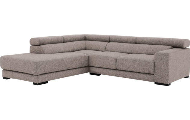 Goossens hoekbank nora grijs stof - 8190707-208-04-gespiegeld
