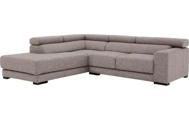 Goossens hoekbank nora grijs stof - 8190707-208-04-gespiegeld