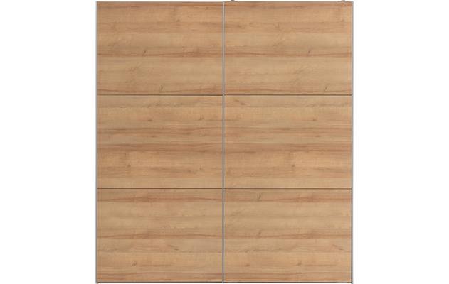 Goossens kledingkast easy storage sdk zwart hoogwaardig meubelplaat - 8190718-01