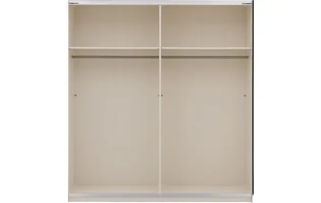 Goossens kledingkast easy storage sdk zwart hoogwaardig meubelplaat - 8190718-06