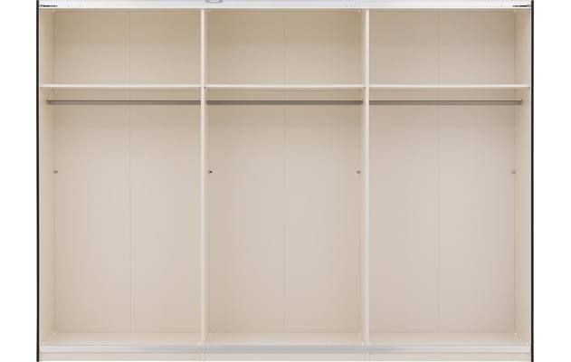 Goossens kledingkast easy storage sdk zwart hoogwaardig meubelplaat - 8190724-03