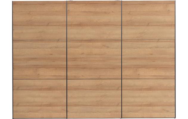Goossens kledingkast easy storage sdk zwart hoogwaardig meubelplaat - 8190724-09