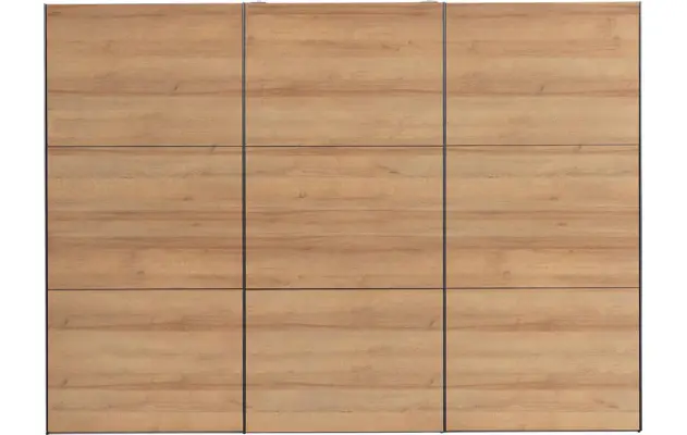Goossens kledingkast easy storage sdk zwart hoogwaardig meubelplaat - 8190724-09