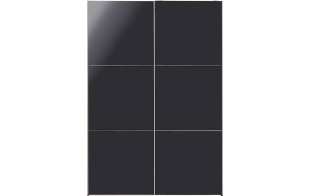 Goossens kledingkast easy storage sdk zwart hoogwaardig meubelplaat - 8190730-01