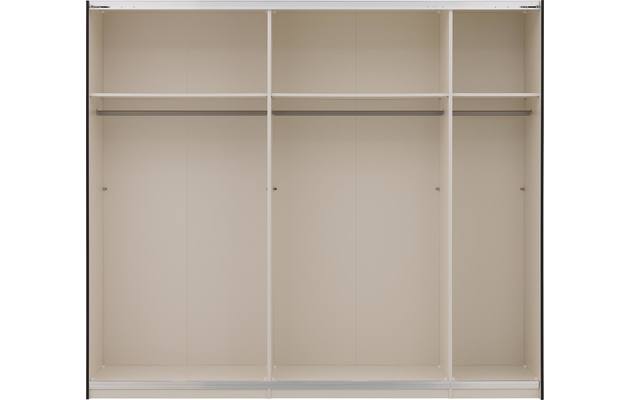 Goossens kledingkast easy storage sdk zwart hoogwaardig meubelplaat - 8190737-07
