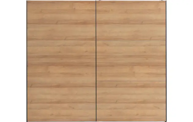Goossens kledingkast easy storage sdk zwart hoogwaardig meubelplaat - 8190737-08