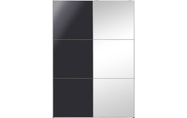 Goossens kledingkast easy storage sdk zwart hoogwaardig meubelplaat - 8190742-07