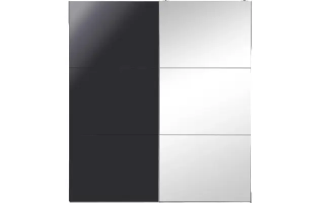 Goossens kledingkast easy storage sdk zwart hoogwaardig meubelplaat - 8190749-01