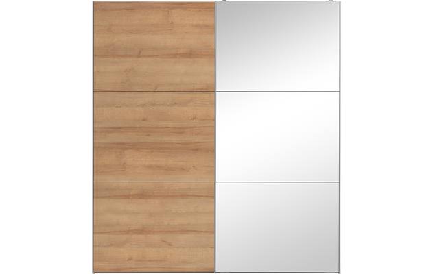 Goossens kledingkast easy storage sdk zwart hoogwaardig meubelplaat - 8190750-01