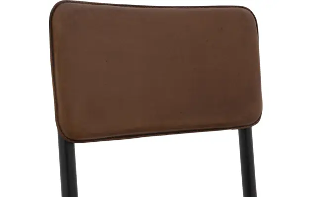 Goossens eetkamerstoel chaplin bruin leer - 8190780-05