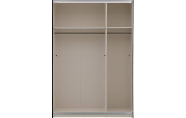 Goossens kledingkast easy storage sdk zwart hoogwaardig meubelplaat - 8190786-06