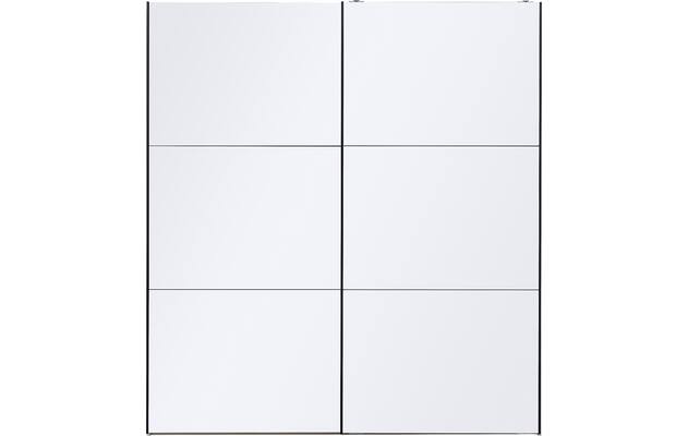 Goossens kledingkast easy storage sdk zwart hoogwaardig meubelplaat - 8190797-goossens-easy-storage-sdk-zwart-schuifdeuren-25