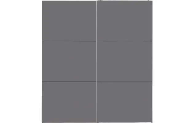 Goossens kledingkast easy storage sdk zwart hoogwaardig meubelplaat - 8190798-01
