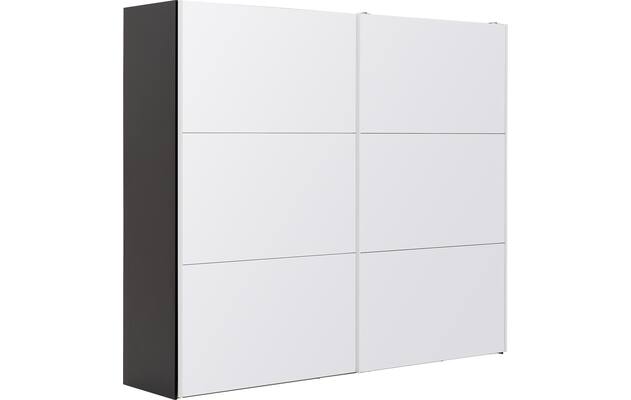 Goossens kledingkast easy storage sdk zwart hoogwaardig meubelplaat - 8190806-goossens-easy-storage-sdk-zwart-schuifdeuren-25