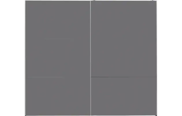 Goossens kledingkast easy storage sdk zwart hoogwaardig meubelplaat - 8190810-01