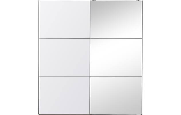Goossens kledingkast easy storage sdk zwart hoogwaardig meubelplaat - 8190887-goossens-easy-storage-sdk-zwart-schuifdeuren-27