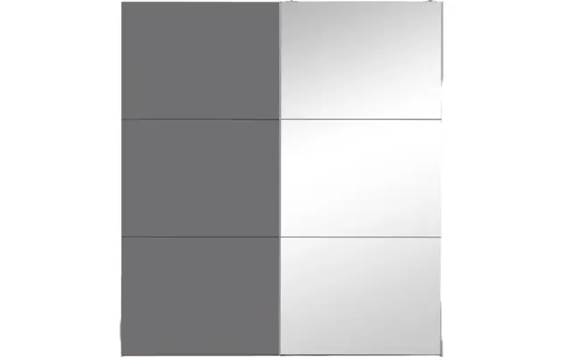 Goossens kledingkast easy storage sdk zwart hoogwaardig meubelplaat - 8190891-01