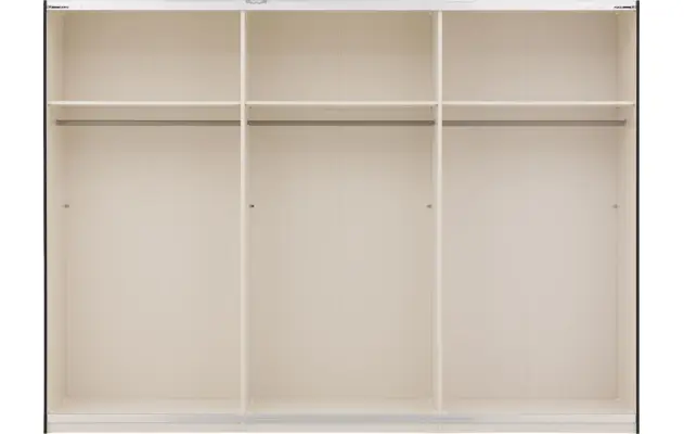 Goossens kledingkast easy storage sdk zwart hoogwaardig meubelplaat - 8190914-03