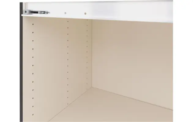 Goossens kledingkast easy storage sdk zwart hoogwaardig meubelplaat - 8190914-06