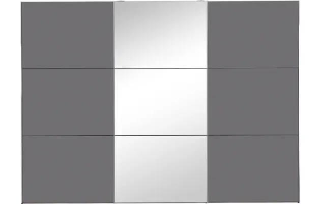 Goossens kledingkast easy storage sdk zwart hoogwaardig meubelplaat - 8190915-02