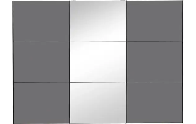 Goossens kledingkast easy storage sdk zwart hoogwaardig meubelplaat - 8190915-goossens-easy-storage-sdk-zwart-schuifdeuren-26