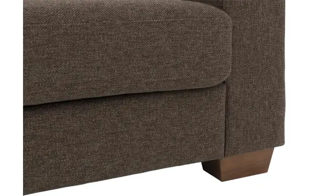 Goossens loveseat n joy divana bruin stof - 8190945-03