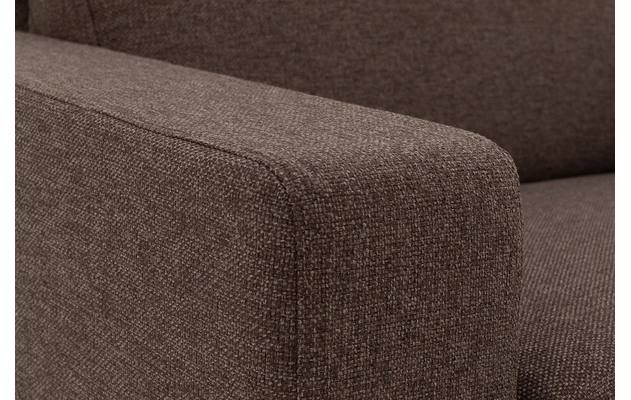 Goossens loveseat n joy divana bruin stof - 8190945-04