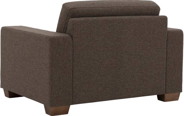 Goossens loveseat n joy divana bruin stof - 8190945-05