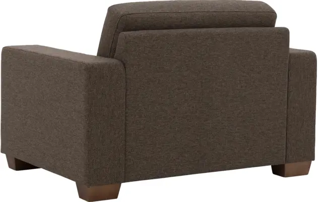 Goossens loveseat n joy divana bruin stof - 8190945-05