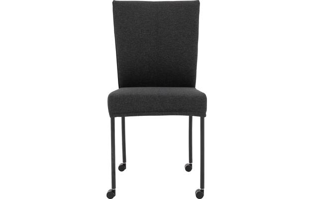 Goossens eetkamerstoel funk grijs stof - 8191003-01